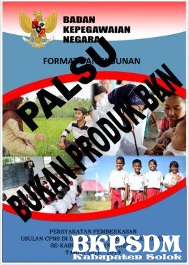 Juknis Persyaratan Pemberkasan Usulan CPNS Honorer Th 2018-2019 Beredar, BKN: Itu Bukan Produk BKN