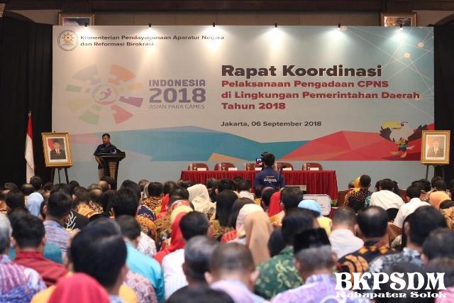 Pengadaan CPNS 2018 Dilaksanakan Dalam Kerangka Reformasi Manajemen ASN 