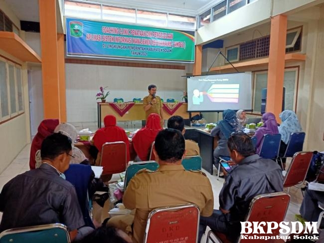 Acara Coaching Clinic Penataan dan Pengelolaan Aplikasi Informasi Manajemen Kepegawaian (SIMPEG)