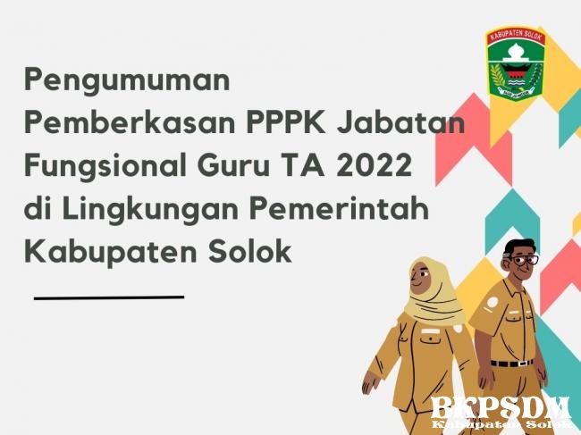 Pengumuman Pemberkasan PPPK TA 2022