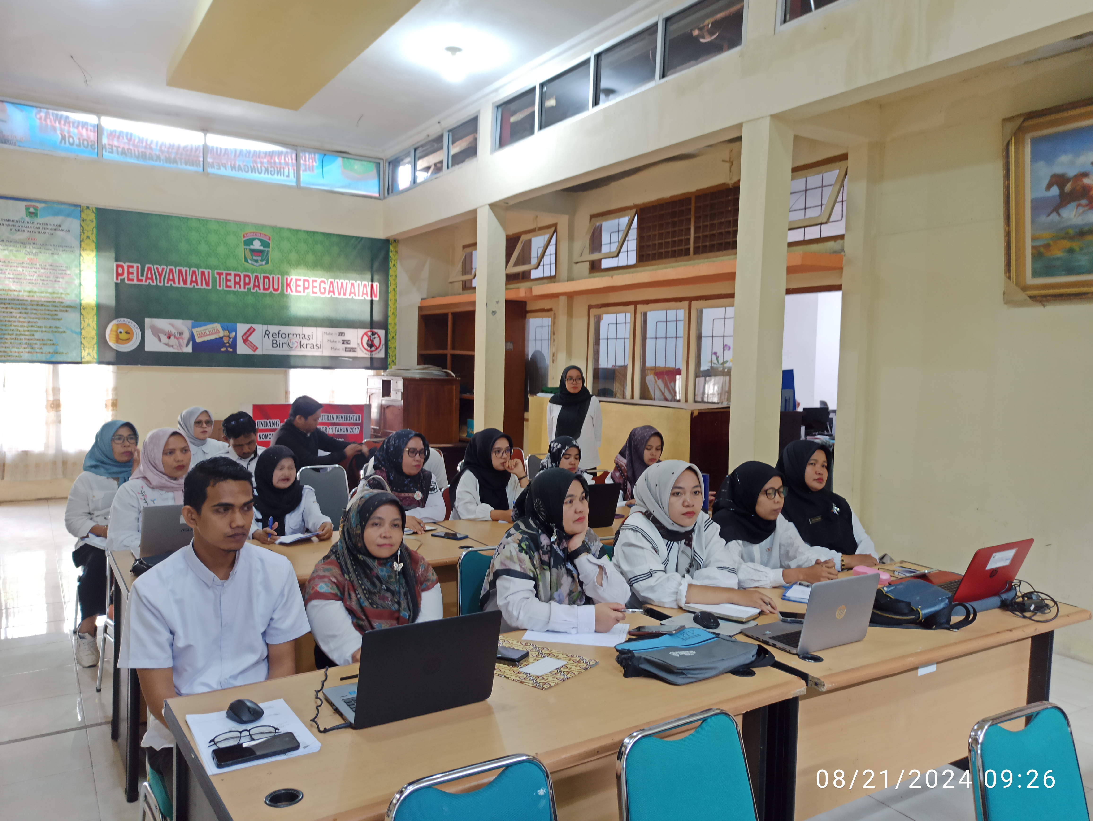 Sosialisasi Sistem Kenaikan Pangkat Otomatis (SIKEPO) dan Fitur Layanan Kepegawaian pada SIMPEG 2024